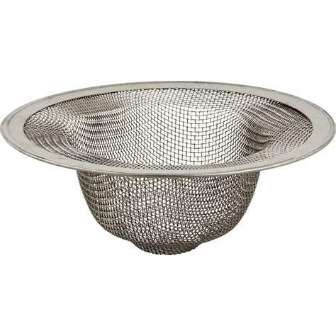 drain strainer|Mesh Sink Drain Strainer in Stainless Steel (3